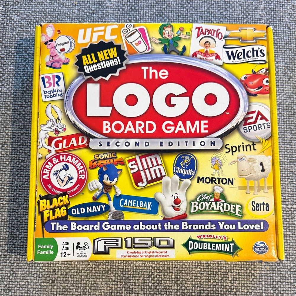 The Logo Board Game Second Edition - Yellow